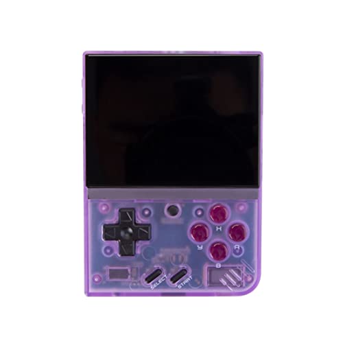 BAUBAUPLAY Mini Plus Retro Handheld Spielekonsole, 3.5 Zoll IPS Screen Linux-System Pocket Handheld Game Spielkonsole für Geschenk zu Weihnachten (ohne Karte) von BAUBAUPLAY