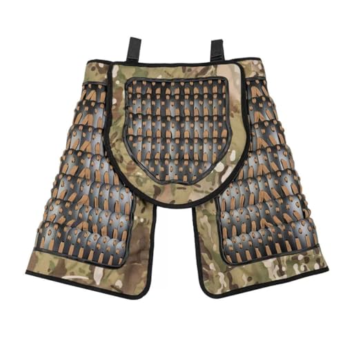 BAUBAUPLAY Taktische Rüstung, Samurai Tacitcal Armor, 4 in 1 Rüstung Rock Schritt Protektor Ausrüstungsanzug MC von BAUBAUPLAY