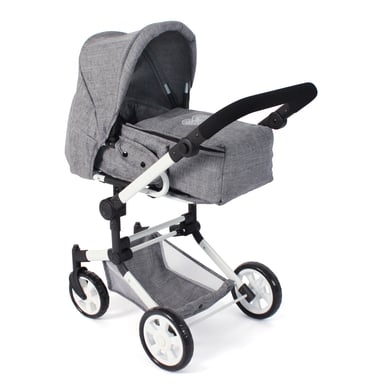 BAYER CHIC 2000 Kombi-Puppenwagen JARA Jeans grey von BAYER CHIC 2000