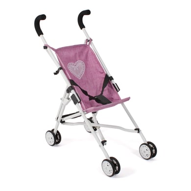 BAYER CHIC 2000 Mini-Puppenwagen ROMA Jeans pink von BAYER CHIC 2000