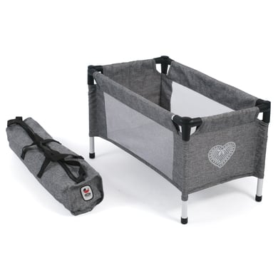 BAYER CHIC 2000 Puppen Reisebett Jeans grey von BAYER CHIC 2000