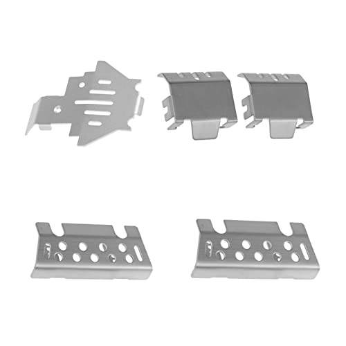 BAYORE 1:10 Modell Chasis Schutzplatte Edelstahl/Erwachsenenkollektion Fernbedienungs Upgrade Teile von BAYORE