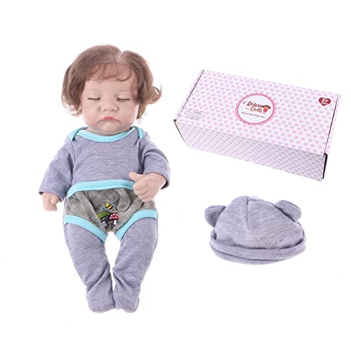 BAYORE 43 Cm/16 93 In Simulierte Baby Für Geschenk Schlaf Baby Interaktives Spielzeug Kleinkind Geschenk Für Baby Neujahr Entspannen Spielzeug Echt Aussehende Baby Puppen von BAYORE