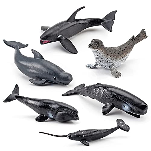 BAYORE Harz Spielzeug Simulation Marine Modell Set Fisch Ornament Neuheit Party Bar Requisiten Geburtstag Geschenke Simulation Modell von BAYORE