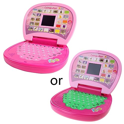 BAYORE Laptop Lernspielzeug Für Chinesisch Und Englisch Elektronisch Tragbar Für Kinder Baby Lernspielzeug Computer Frühes Lernspielzeug Kleinkind Laptop Spielzeug Alter 2–4 Kleinkind Laptop 1–3 von BAYORE