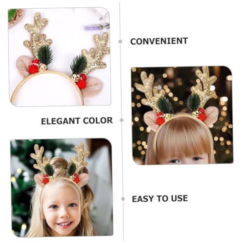 BAZEITFLOW Weihnachtliches Rentiergeweih Haarband mit Glitzernden Pailletten und Glocken Leichter Kopfschmuck für Festliche Partys Weihnachtsfeiern und Kostüm Accessoires BAZEITFLOW Weihnachtliches Rentiergeweih Haarband mit Glitzernden Pailletten und Glocken Leichter Kopfschmuck für Festliche Partys Weihnachtsfeiern und Kostüm Accessoires von BAZEITFLOW