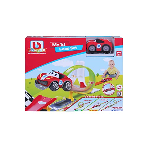 BB Junior - May Cheong Group 1er Looping + 1 Push & go-Auto für Kinder ab 24 Monaten - 88616, 88616, Mehrfarbig von BB Junior