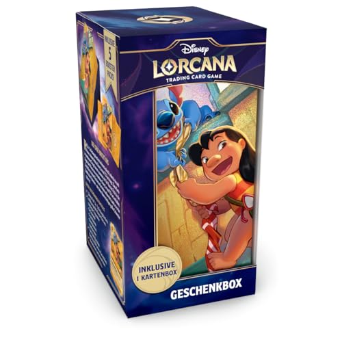 BB-Toy-Trades Lorcana Archazias Insel - Geschenkbox Lilo & Stitch (5X Booster & Promo) - DEUTSCH - Sammelkarten NEU & OVP Toploader von BB-Toy-Trades