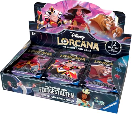BB-Toy-Trades Lorcana Aufstieg der Flutgestalten - Display Box mit 24 Booster Packs - DEUTSCH - Sammelkarten NEU & OVP Toploader BB-Toy-Trades Lorcana Aufstieg der Flutgestalten - Display Box mit 24 Booster Packs - DEUTSCH - Sammelkarten NEU & OVP Toploader von BB-Toy-Trades