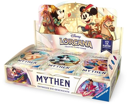 BB-Toy-Trades Lorcana Mythen - Display Box mit 24 Booster Packs - DEUTSCH - Sammelkarten NEU & OVP Toploader BB-Toy-Trades Lorcana Mythen - Display Box mit 24 Booster Packs - DEUTSCH - Sammelkarten NEU & OVP Toploader von BB-Toy-Trades