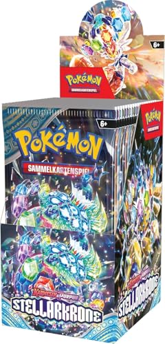 BB-Toy-Trades Pokemon Karmesin & Purpur Stellarkrone 18 Booster Display Box - Deutsch NEU & OVP 18er Toploader von BB-Toy-Trades