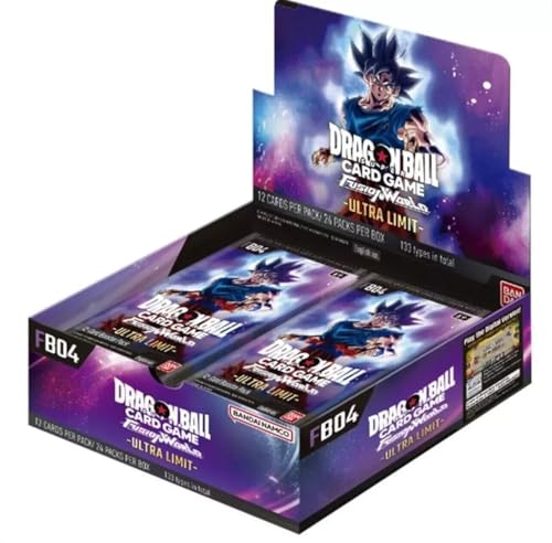 Dragon Ball Super Fusion World - Ultra Limit Display Box FB04 ENGLISCH NEU & OVP + BB-Toy-Trades Toploader von BB-Toy-Trades