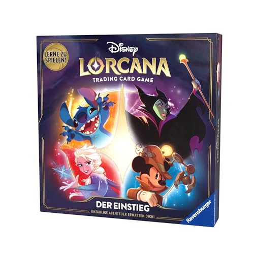 Lorcana TCG: Der Einstieg Sammelkartenspiel - DEUTSCH - Brettspiel NEU & OVP + BB-Toy-Trades Toploader von BB-Toy-Trades