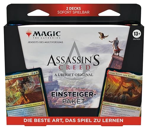 Magic Jenseits des Multiversums: Assassin`s Creed Einsteiger-Paket - (2 Starter Decks) DEUTSCH NEU & OVP (Deutsch) von BB-Toy-Trades