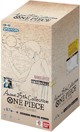 One Piece Card Game - Anime 25th Collection Booster Display Box EB-02 JAPANISCH NEU & OVP + BB-Toy-Trades Toploader von BB-Toy-Trades