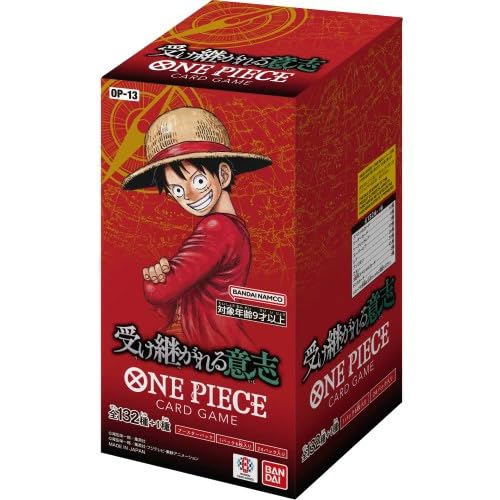 One Piece Card Game - Carrying on His Will Booster Display Box OP-13 JAPANISCH NEU & OVP + BB-Toy-Trades Toploader One Piece Card Game - Carrying on His Will Booster Display Box OP-13 JAPANISCH NEU & OVP + BB-Toy-Trades Toploader von BB-Toy-Trades