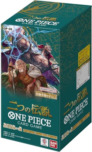 One Piece Card Game - Two Legends Booster Display Box OP-08 JAPANISCH NEU & OVP + BB-Toy-Trades Toploader von BB-Toy-Trades