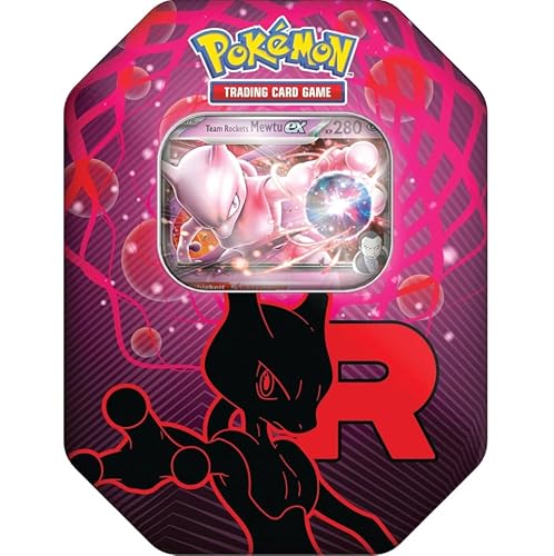 Pokemon Karmesin & Purpur – Team Rocket Mewtu-ex Tin Box - Deutsch NEU & OVP und BB-Toy-Trades-Toploader Pokemon Karmesin & Purpur – Team Rocket Mewtu-ex Tin Box - Deutsch NEU & OVP und BB-Toy-Trades-Toploader von BB-Toy-Trades