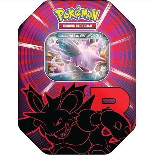 Pokemon Karmesin & Purpur – Team Rocket Nidoking-ex Tin Box - Deutsch NEU & OVP und BB-Toy-Trades-Toploader Pokemon Karmesin & Purpur – Team Rocket Nidoking-ex Tin Box - Deutsch NEU & OVP und BB-Toy-Trades-Toploader von BB-Toy-Trades