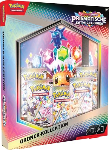 Pokemon Prismatische Entwicklungen Ordner Kollektion - Deutsch NEU & OVP und BB-Toy-Trades-Toploader Pokemon Prismatische Entwicklungen Ordner Kollektion - Deutsch NEU & OVP und BB-Toy-Trades-Toploader von BB-Toy-Trades