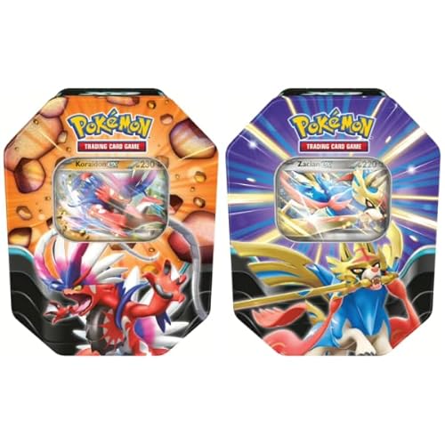 Pokemon beide Schlagkräftige Legenden Tin Boxen 2025 Zacian ex & Koraidon ex Tin - Deutsch NEU & OVP und BB-Toy-Trades-Toploader Pokemon beide Schlagkräftige Legenden Tin Boxen 2025 Zacian ex & Koraidon ex Tin - Deutsch NEU & OVP und BB-Toy-Trades-Toploader von BB-Toy-Trades