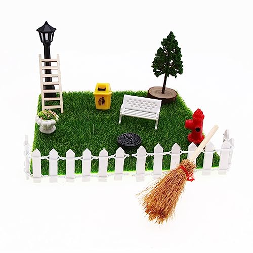 12 Stück Miniatur Garten Zubehör,Weihnachtswichtel Zubehör,Mini Garten Dekoration Set,Miniatur Gartengeräte,Mikrolandschaftgeeignet Zum Dekorieren Von Mini-Garten von Xusxes