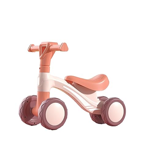 Laufradspielzeug - Weiches Kleinkinderfahrrad mit 4 Rädern, rund,Kleinkind-Aufsitzspielzeug und Kletterspielzeug für den Innenbereich für 1–6 Jahre alte Jungen und Mädchen, Kleinkindspielzeug von BBAUER