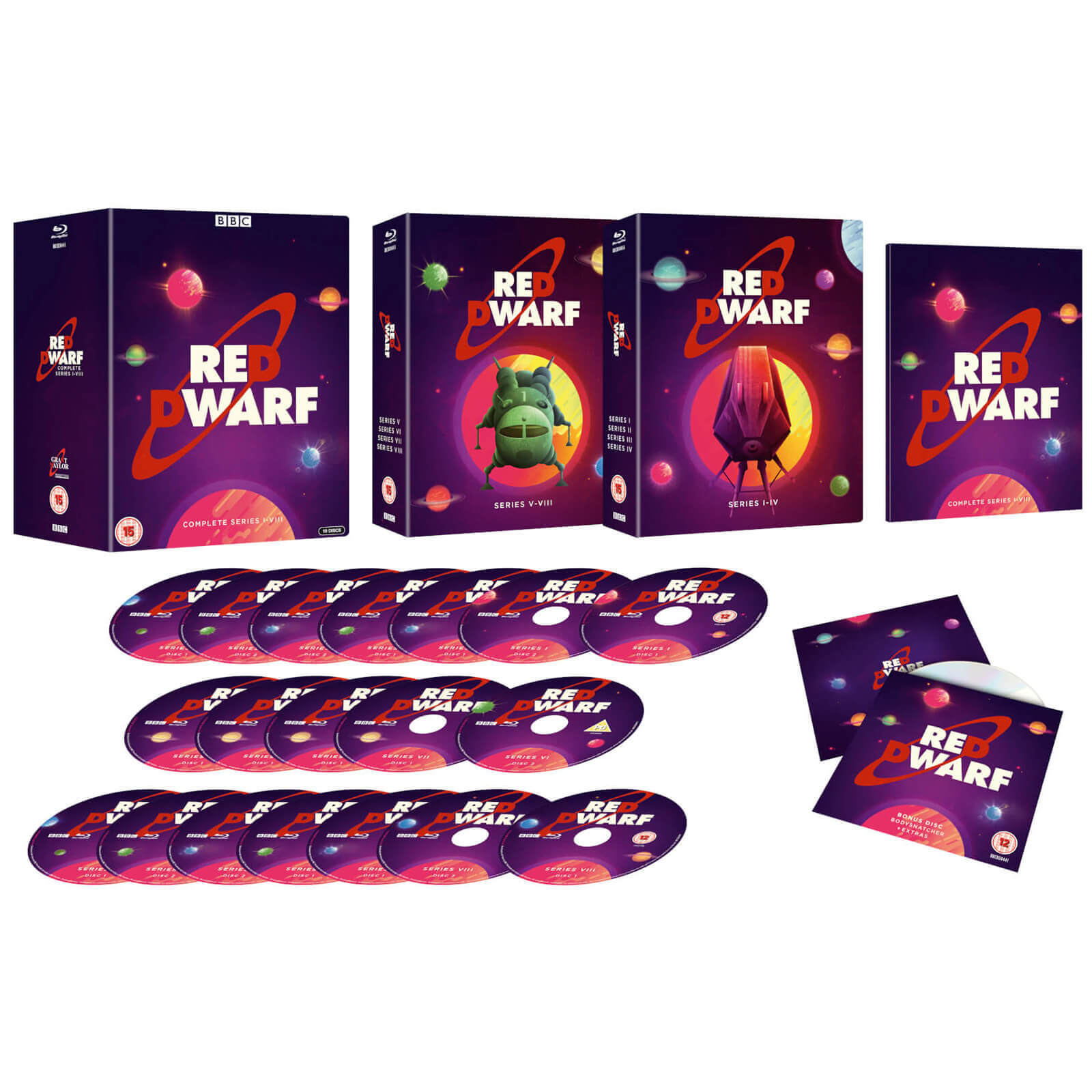 Red Dwarf Serie 1 - 8 Box-Set Red Dwarf Serie 1 - 8 Box-Set von BBC
