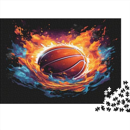 Basketball Puzzlespiel 1000 Teile Puzzle Für Erwachsene Und Kinder Ab 14 Jahren, Puzzle-Motiv Erwachsenen Puzzlespiel Puzzel 1000pcs (75x50cm) von BBDJKEOPP