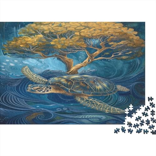 Meeresschildkrötes Puzzle 1000 Teile Puzzles Für Erwachsene Klassische Puzzles 1000 Teile Erwachsene Puzzlespiel Erwachsene 1000 Teile Erwachsenen Puzzlespiel Puzzel 1000pcs (75x50cm) von BBDJKEOPP