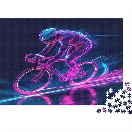 Mountainbike Puzzlespiel 1000 Teile Puzzle Für Erwachsene Und Kinder Ab 14 Jahren, Puzzle-Motiv Erwachsenen Puzzlespiel Puzzel 1000pcs (75x50cm) von BBDJKEOPP