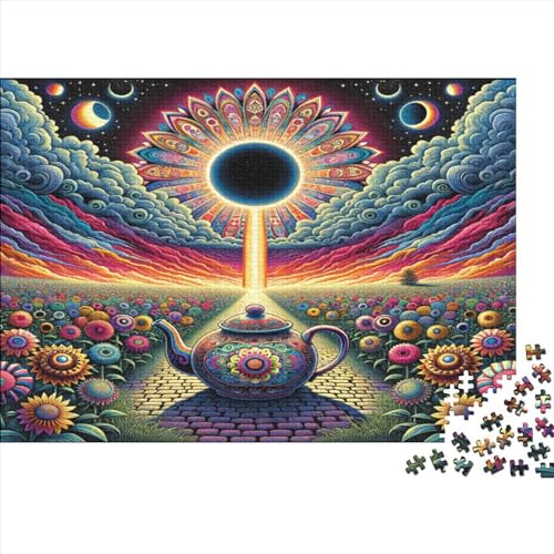 Teekanne Puzzle 1000 Teile,Puzzle Für Erwachsene, Impossible Puzzle,Puzzle 1000 Puzzle Home DekoRatteion Puzzle,Erwachsenenpuzzle Puzzel 1000pcs (75x50cm) von BBDJKEOPP