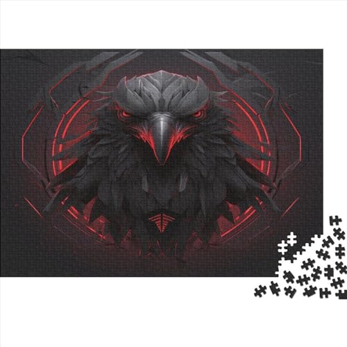 Adler Puzzle 1000 Teile,Puzzle Für Erwachsene, Impossible Puzzle,Puzzle 1000 Puzzle Home DekoRatteion Puzzle,Erwachsenenpuzzle Puzzel 1000pcs (75x50cm) von BBQYNVKJR