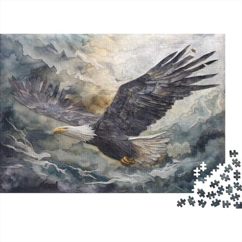 Adler Puzzle 1000 Teile Erwachsener Kniffel Spaß Für Die Ganze Familie - Abwechslungsreiche 1000 Puzzleteilige Motive Puzzlespiel Erwachsene, Puzzel 1000pcs (75x50cm) von BBQYNVKJR