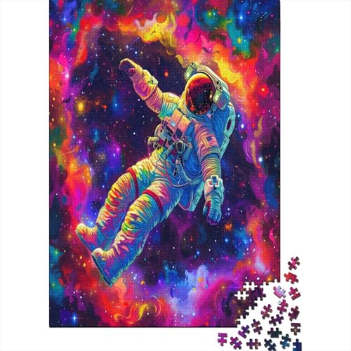 Astronaut Puzzlespiel 1000 Teile Puzzles Für Erwachsene Lernspiel Herausforderung Spielzeug 1000 Teile Puzzles Für Erwachsene Kinder Erwachsenen Puzzlespiel Puzzel 1000pcs (75x50cm) von BBQYNVKJR