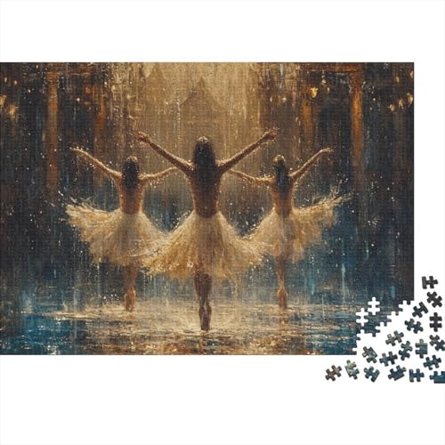 Balletttanz Puzzle 1000 Teile, Erwachsene, Klassische Puzzle, Impossible Puzzle,Geschicklichkeitsspiel Für Die Ganze Familie Erwachsenenpuzzle Ab 14 Jahren Puzzel 1000pcs (75x50cm) von BBQYNVKJR