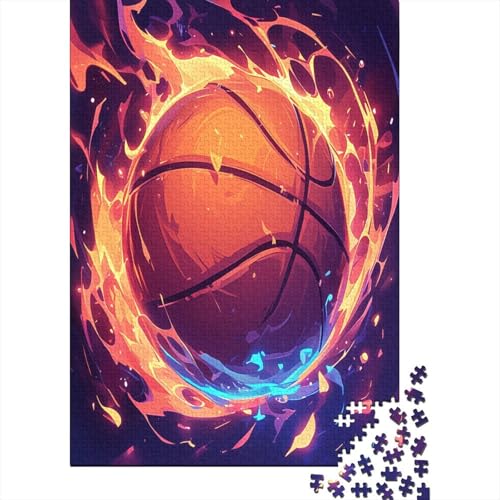 Basketball Puzzle 1000 Teile Puzzle Für Erwachsene Und Kinder Ab 14 Jahren Puzzel 1000pcs (75x50cm) von BBQYNVKJR