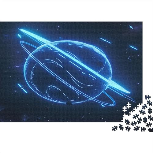 Blauer Planet Puzzle 1000 Teile Puzzles Für Erwachsene Lernspiel Herausforderungsspielzeug 1000-teilige Puzzlespiel Für Erwachsene Kinder Puzzel 1000pcs (75x50cm) von BBQYNVKJR