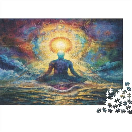 Buddha Statue Puzzle 1000 Teile Erwachsener Kniffel Spaß Für Die Ganze Familie - Abwechslungsreiche 1000 Puzzleteilige Motive Puzzlespiel Erwachsene, Puzzel 1000pcs (75x50cm) von BBQYNVKJR