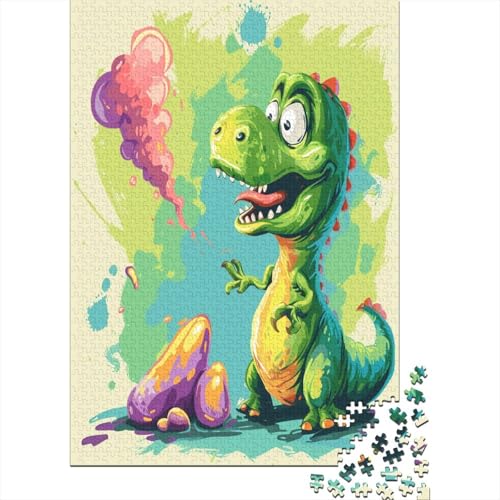 Dinosaurier Puzzlespiel 1000 Teile Puzzles Für Erwachsene Lernspiel Herausforderung Spielzeug 1000 Teile Puzzles Für Erwachsene Kinder Erwachsenen Puzzlespiel Puzzel 1000pcs (75x50cm) von BBQYNVKJR