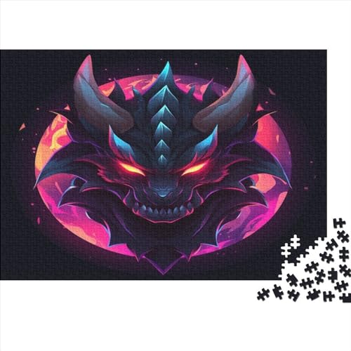 Drache Puzzle 1000 Teile Erwachsener Kniffel Spaß Für Die Ganze Familie - Abwechslungsreiche 1000 Puzzleteilige Motive Puzzle Erwachsene, Puzzel 1000pcs (75x50cm) von BBQYNVKJR