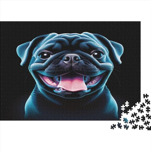 French BullHund Puzzle 1000 Teile Puzzle Für Erwachsene Und Kinder Ab 14 Jahren,Puzzlespiel Erwachsenen Puzzlespiel Puzzel 1000pcs (75x50cm) von BBQYNVKJR