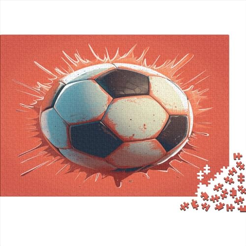 Fußball Puzzle 1000 Teile Erwachsene, Puzzlespiel Jigsaw Puzzles Erwachsenen Puzzlespiel Puzzel 1000pcs (75x50cm) von BBQYNVKJR