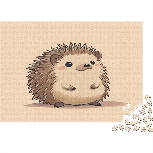 Igel Puzzle 1000 Teile, Erwachsene, Klassische Puzzle, Impossible Puzzle,GesKükenlichkeitsspiel Für Die Ganze Familie Erwachsenenpuzzle Ab 14 Jahren Puzzel 1000pcs (75x50cm) von BBQYNVKJR