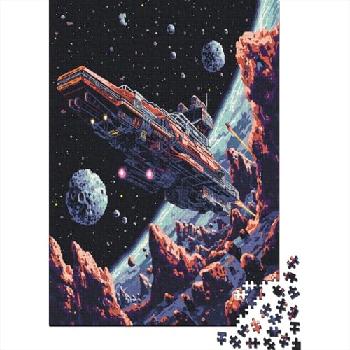 Interstellare Raumschiffe Puzzle 1000 Teile, Erwachsene, Klassische Puzzle, Impossible Puzzle,GesKükenlichkeitsspiel Für Die Ganze Familie Erwachsenenpuzzle Ab 14 Jahren Puzzel 1000pcs (75x50cm) von BBQYNVKJR