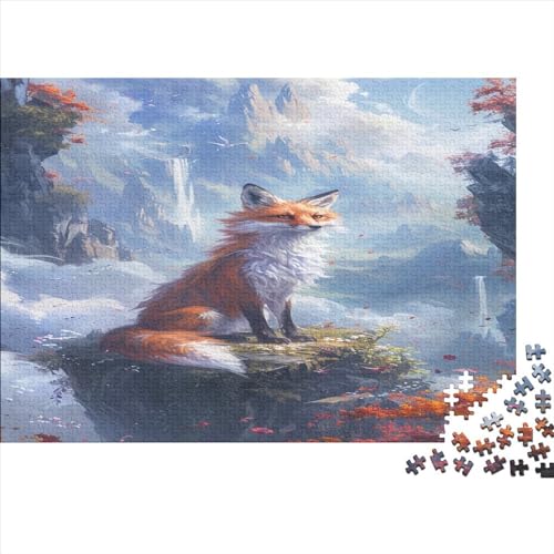 Jungle Fuchs Puzzle 1000 Teile Puzzle Für Erwachsene Und Kinder Ab 14 Jahren Puzzel 1000pcs (75x50cm) von BBQYNVKJR