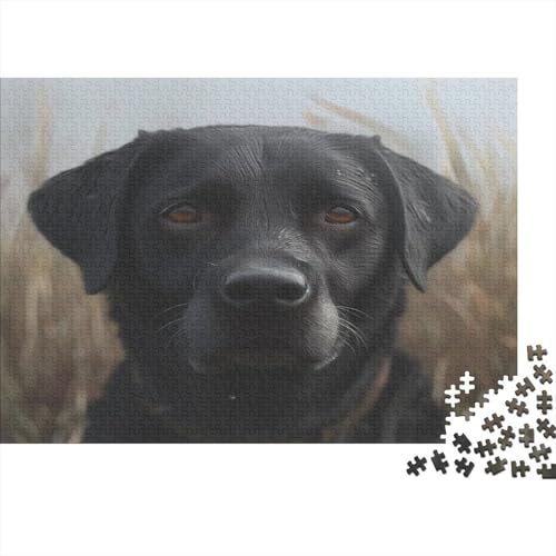 Labrador Retriever Puzzle 1000 Teile,Puzzle Für Erwachsene, Impossible Puzzle, GesKükenlichkeitsspiel Für Die Ganze Familie,Puzzle Farbenfrohes,Puzzle-Geschenk Puzzel 1000pcs (75x50cm) von BBQYNVKJR