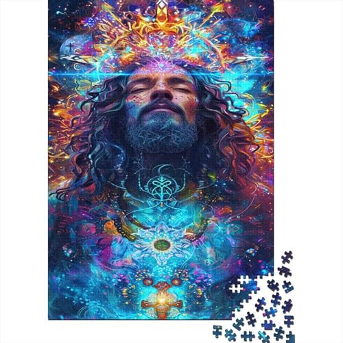 Mythischer Jesus Puzzle 1000 Teile Puzzle Für Erwachsene Und Kinder Ab 14 Jahren Puzzel 1000pcs (75x50cm) von BBQYNVKJR