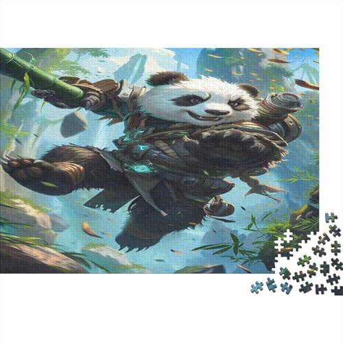 Panda 1000 Teile,Impossible Puzzle,GesKükenlichkeitsspiel Für Die Ganze Familie, Erwachsenen Puzzlespiel Puzzel 1000pcs (75x50cm) von BBQYNVKJR