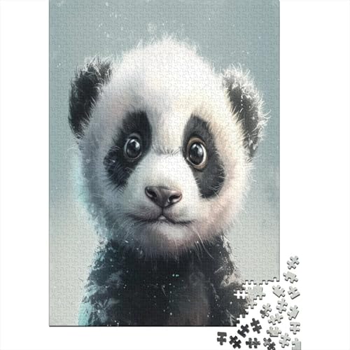 Panda Puzzle 1000 Teile Erwachsene, Puzzlespiel Jigsaw Puzzles Erwachsenen Puzzlespiel Puzzel 1000pcs (75x50cm) von BBQYNVKJR